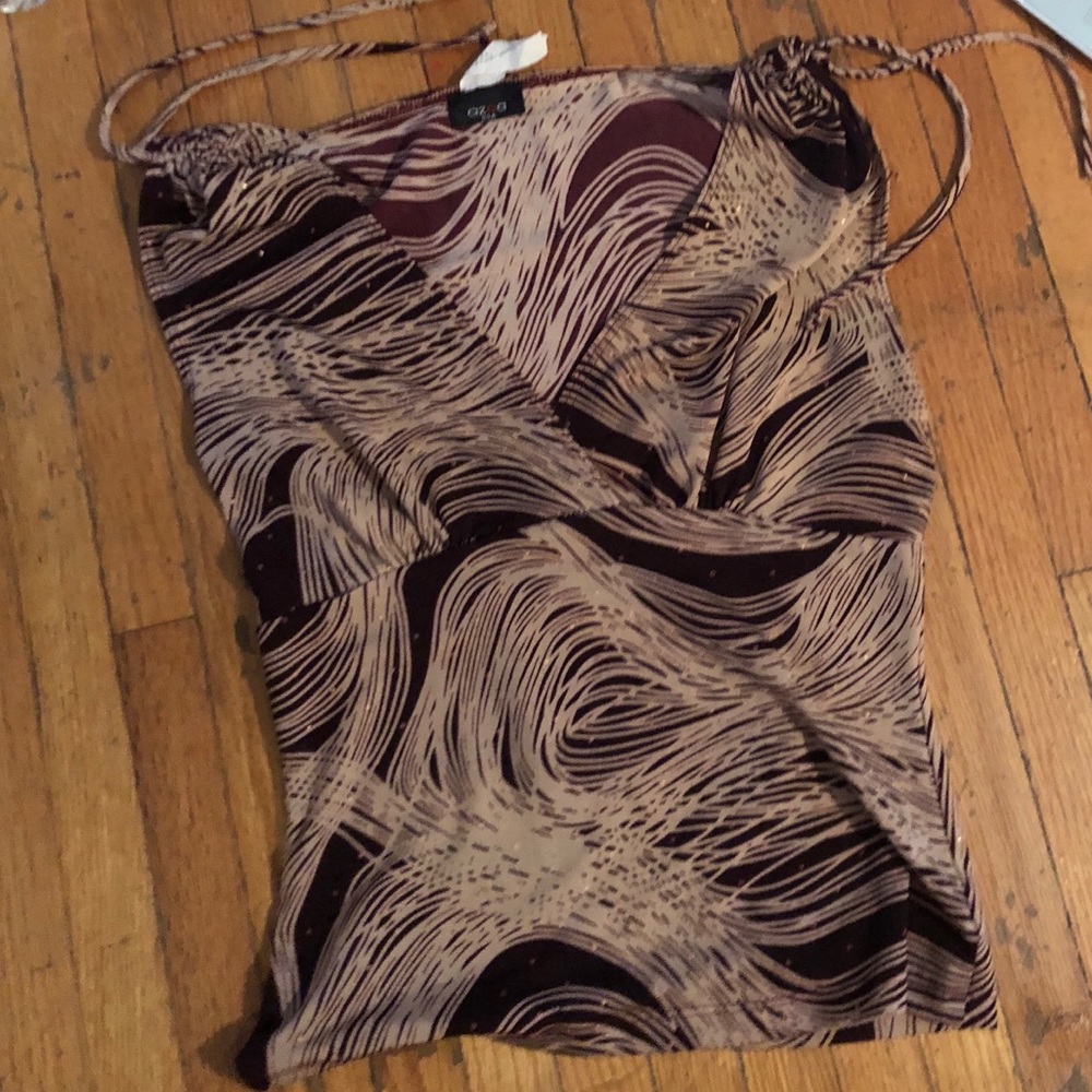 Vintage v neck top